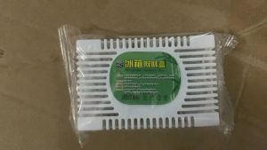 Ready stock 60g Fridge Deodorizer Box – Dual Odor Absorption with Bamboo Charcoal & Nano Minerals