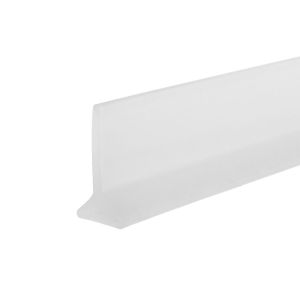 JESJELIU Dry and Wet Separation Water Stopper Bendable Self-Adhesive Door Bottom Sealing Strip Flood Barrier