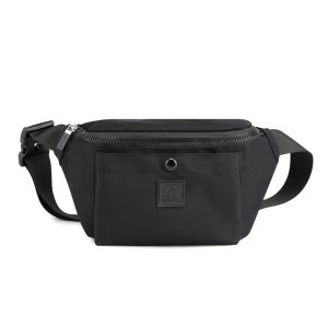 【Colorful Fox】ins fashion waist bag for women simple casual waterproof nylon phone bag