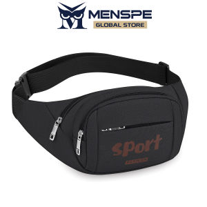 MENSPE Sports Bag Waist Bag Chest Bag Crossbody Chest Bag  Multi-Functional Fitness Bag Small Waist Pouch Waterproof Wear-Resistant Waist Bag with Adjustable Strap for Workout Running