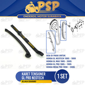 Karet Tensioner GL Neotech (Harga Per Set) - Lidah Karet Tahanan Rantai Keteng Kamrat GL Pro Megapro