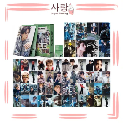 55pcs CORTIS《GREEN GREEN》Green Group LOMO Card Set Collection Kpop Ahn Keon Ho James Kim Ju-hoon Martin Seonghyeon Photocard Kad Foto 10pcs