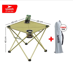 SPEEDS Kursi Lipat Bulat Moon Folding Chair Keranjang Camping Tenda Mancing Praktis Outdoor 031-46