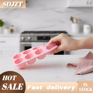 SDJZT 10 khoang Rose Silicone khuôn bánh không dính Baking Pan khuôn cho tự làm xà phòng và món tráng miệng tái sử dụng cho nhà bếp bên