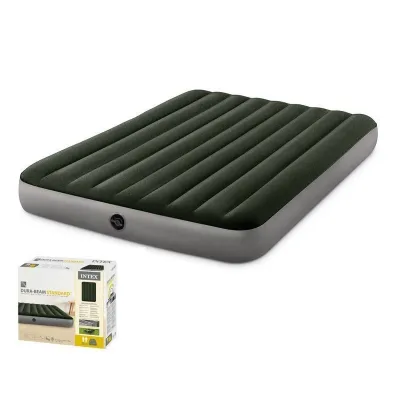 (BONUS POMPA ) Kasur Angin single twin double Air Bed Matras Kamar Anti Kempes Berkualitas + Pompa Listrik +Bantal - FULLSET