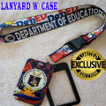 NEW DepEd Lanyard Id Lace holder for Teachers /Non Teaching Staffs / Faculty. 