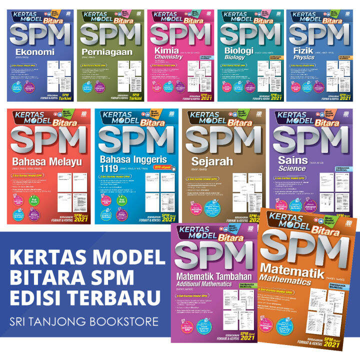 [st] Buku Latihan Kertas Model Bitara Spm 2022 Sasbadi Format Spm