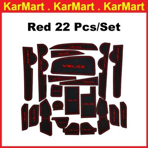 Toyota Veloz 2022 - 2026 Slot Mat Rubber Mats Car Door Slot Pad Dust-Proof Non-Slip Pad Car Cup Holde Interior Accessor