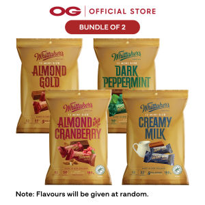 [Bundle of 2] Whittaker’s 12 Mini Size Chocolate Bars Fun Pack 180g