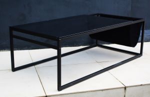 Axis Magazine Table / Metro Rectangular Glass Coffee - FRM2152
