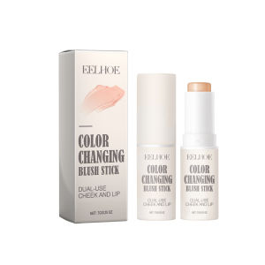 EELHOE Temperature Change Blush Stick 7g Light Natural Even Skin Tone Lip And Cheek Dual-Purpose Makeup Stick 温变腮红棒