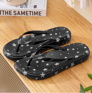 Free Shipping Printed Flip-Flops For Women New Summer Styles For Outdoor Wear Indoor And Home Use And Non-Slip Design