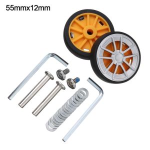 WCYC 2Pcs Universal DIY With Screw Portable Caster Wheel Repair Kit Replace Wheels Travel Luggage Wheels Suitcase Parts Axles