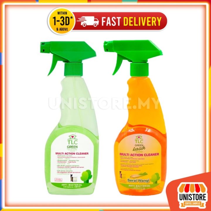Promotion TLC Green EcoFriendly Multi Action Cleaner 500ml / TLC Green Kasih Multi Action