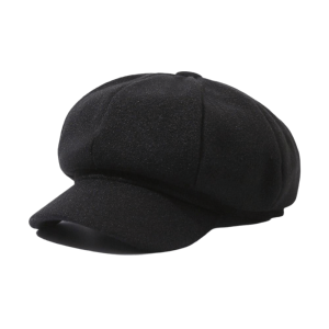 COMEMECO Solid Color Beret Hat Windproof Cotton Newsboy Hat Fashion Octagonal Newsboy Cap Autumn Winter