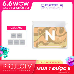 PROJECT V Classic Hit - Thực Phẩm Sức Khỏe N - Sức khỏe hệ tiết niệu - Hộp 60 Viên nang - Xuất xứ Pháp Hàng Chính Hãng