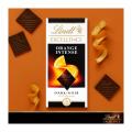 Lindt Excellence Orange Intense Dark Chocolate bar 100g. 
