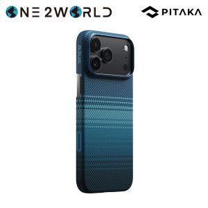 PITAKA Ultra-Slim Case for iPhone 17 / 17 Air / 17 Pro / 17 Pro Max with PitaTap – Aramid Fiber 0.75mm Thin 13g Lightweight MagSafe SlimBoard™ 2.0 3D Grip Texture