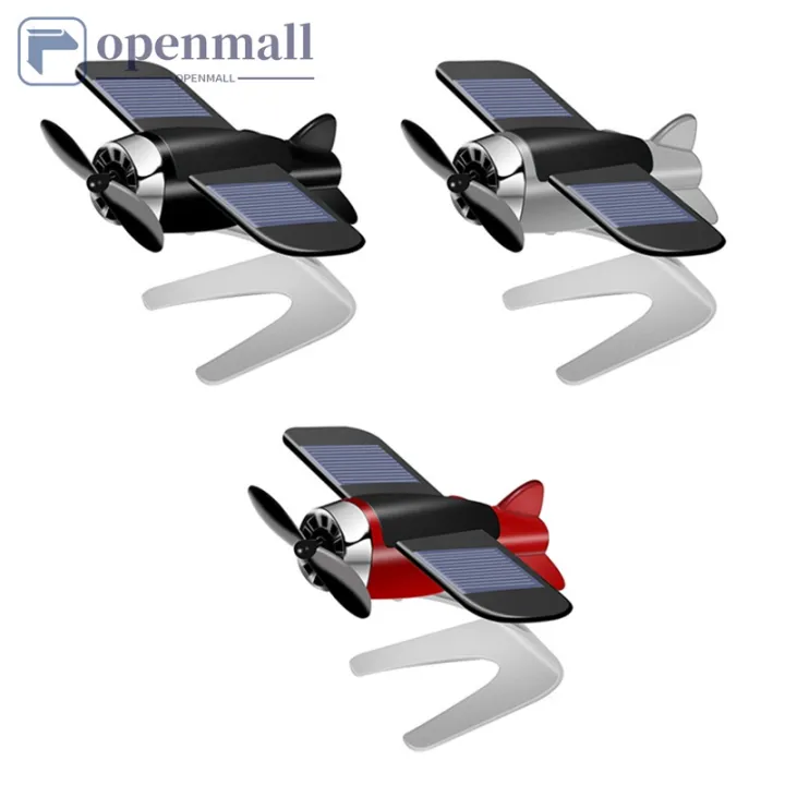 OM Car Solar Interior Decoration Airplane Model Ornament Auto ...