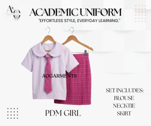 AOGARMENTS 2026 Marilao New School Uniform for Grade 7 and 11 PDM