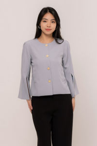 RIMINI - Atasan Formal Berlengan Size S-XL - Noeva Top 3014