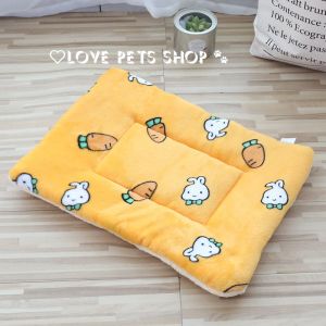 Thảm nằm cho Chó Mèo bằng vải lông mềm mịn có họa tiết (Link 2) - Love Pets Shop