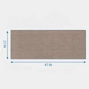 Carpet Linen Absorbent Floor Mat Kitchen Floor Mats Anti-Slip Washed Rug Rubber Backing Natural Twill Washable Kitchen Rugs Plait Mat 亚麻地毯