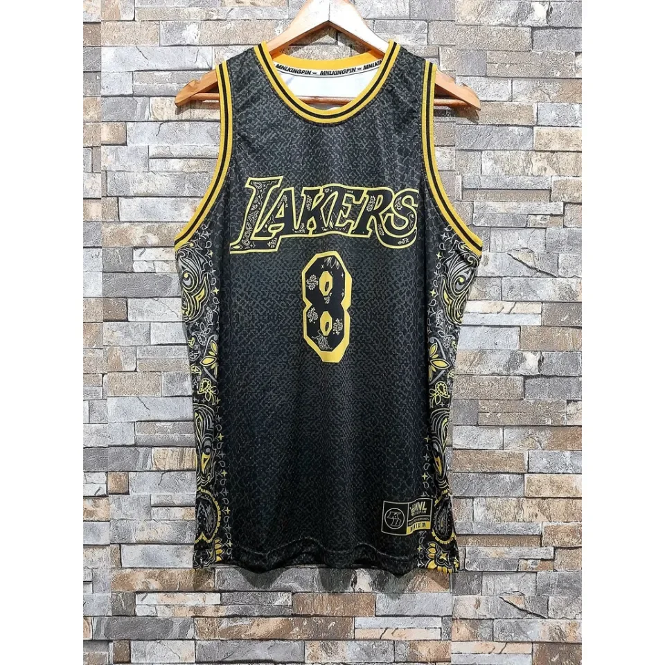 Kobe black clearance lakers jersey