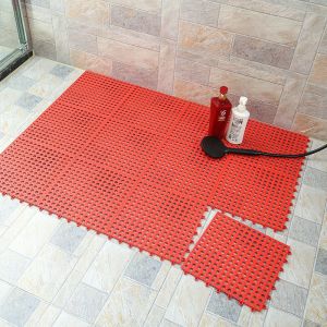 Thảm Nhà Tắm Nhà Bếp Chống Trơn Trượt. Thảm Lót Chống Trơn Nhà Tắm Thảm ghép lắp đặt thi công tiện lợi.( 30*30cm một tấm )Thảm Nhựa Chống Trơn Trải Sàn Lót Sàn Nhà - Thảm Trí Tài