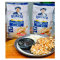 Quaker Whole Roled Oats 800gr Emping Oat Utuh Serbaguna Kemasan Pouch. 