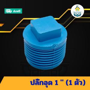 (แพค1ตัว) ปลั๊กอุด 1 นิ้ว ตัวอุดพีวีซีเกลียวนอก 1นิ้ว ข้อต่อพีวีซี PVC ส่งไว ส่งทุกวัน ถูกคุ้ม ราคาโรงงาน
