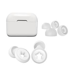Reusable Silicone Earplugs Suitable for Noise Protective Sleep Work Travel Scenario Swimming Surfing Easy to Clean 2pcs