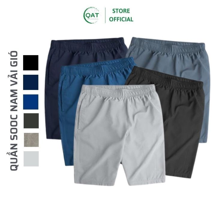 COMBO 5 QUẦN Đùi gió Nam Thể Thao Cao Cấp, Quần Sooc nam chất liệu vải gió siêu mỏng, nhẹ, thoáng Camavinga