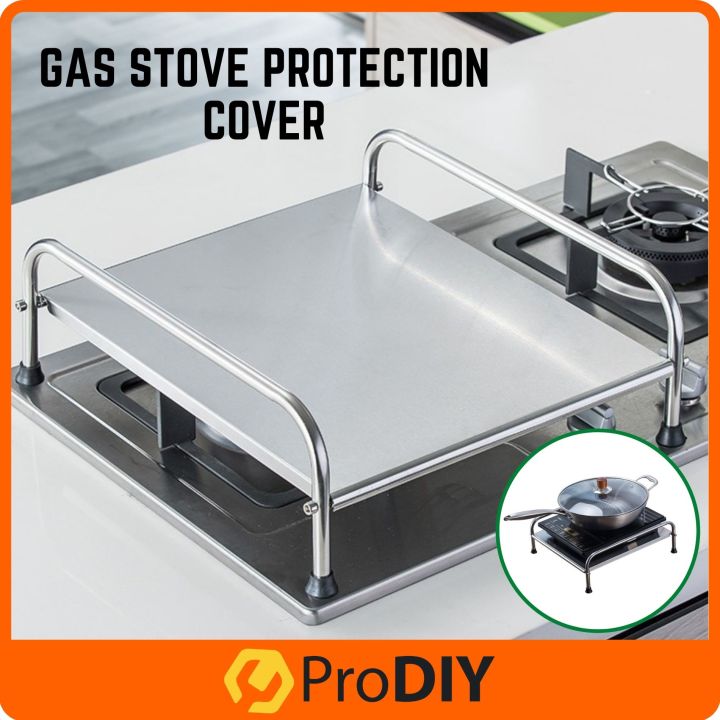 Stainless Steel Gas Stove Protection Cover Rack Gas Stove Stand Pot