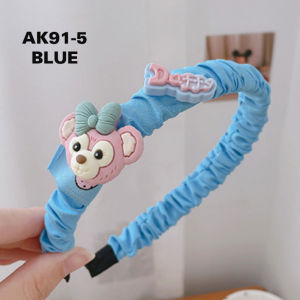 BANDO KOREA ANAK PEREMPUAN SCRUNCHIE KERUT WANITA DEWASA / BANDANA KARAKTER FASHION KOREA AK91