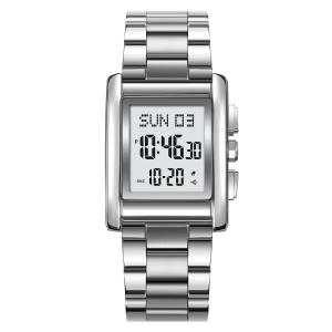SKMEI 2273 Jam Tangan Pria Digital Chronograph Tali Stainless Steel