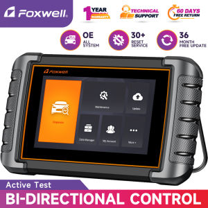 Foxwell NT809 OBD2 Scanner Full System 2025 Newest Diagnostic Tool Car Scanner Car Diagnosis Odb2 Car Diagnostic Tool OBDII Car Diagnostic Scanner ECU Scanner Automotive Scanner Auto Scanner Tool Code Readers & Scan Tools For 12V All Cars