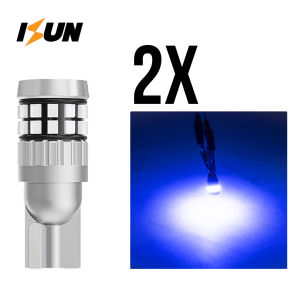 ISUN Lampu LED T10 W5W CANBus 30 SMD 2016 High Input Voltage Stable Power DC12-60V/5W