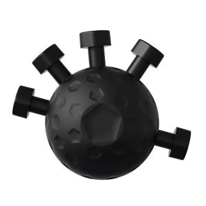 Kebidumei 1pcs Finger Grip Strength Enhancer 45kg Five-Finger Grip Strength Massage Ball Adjustable Power Exerciser Hand Strength Exercise