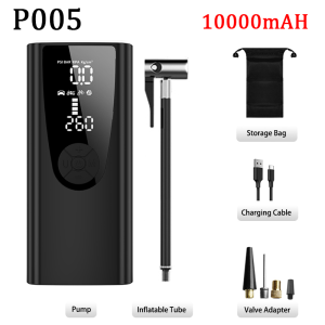 🔥【SG READY STOCK】🔥10000mAh Electric Air Compressor Inflator Car Or Bicycle Pump Wireless Air Pump Car Air Pump Tyre Pump