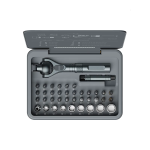 40pc Ratchet Screwdriver Kit 9Sockets 28Bits Magnetic Multiple Hand Tool For Bike PC Maintenance and Repairs Tool