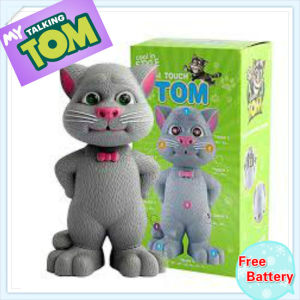 BIG  SIZE Talking Tom Cat Intelligent Touch Record Story Tell Music Sing Respon toys education