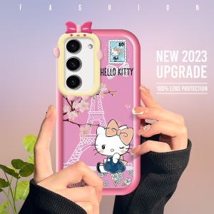 Ốp lưng Hontinga Ốp lưng cho Samsung Galaxy S23 Ultra S23 + Plus 5G S20 Fe 5G 4G Ốp lưng hoạt hình Hello Kitty silicon mềm bọc hoàn toàn cao su chống sốc Ốp lưng Ốp điện thoại mềm cho bé gái