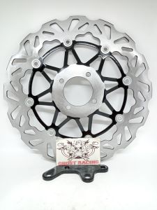 Disc piringan cakram rx king lebar 300 mm model psm black