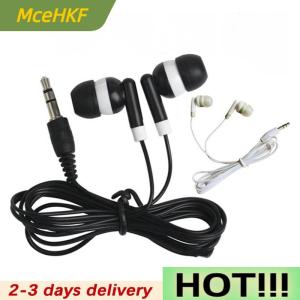 MceHKF 3.5mm Wired Headphones Sport Earbuds With Bass Stereo Earphones Headset Earphones For Phone Without Mic