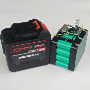 Pin đóng 20 Cell xám Dòng Xả Cao Chân Pin Phổ Thông 4cm Có Đèn Led Báo Pin Bảo Hành Chính Hãng 6 Tháng