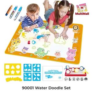 (SG Seller) Kid Doodles Drawing Water Mat 150cmX90cm Extra Large water drawing mat Kid Colouring mat Kid Drawing
