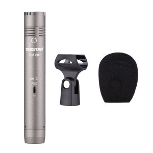 TAKSTAR CM-60 Professional Condenser Microphone XLR Cardioid Mic 48V Wired Mic for Recording Broadcasting On-stage Performance