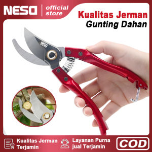 Neso German Tool Gunting Dahan SK5/PVC （COD）Tanaman Rumput Kebun Gunting Gunting Kebun & Taman /Ranting Bunga Tanaman-Stainless Steel Garden Shears