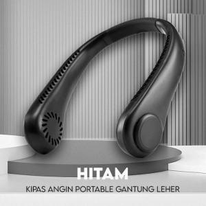 Kipas Angin Leher Gantung Kipas Angin Tanpa Baling Baling Portable USB Rechargeable